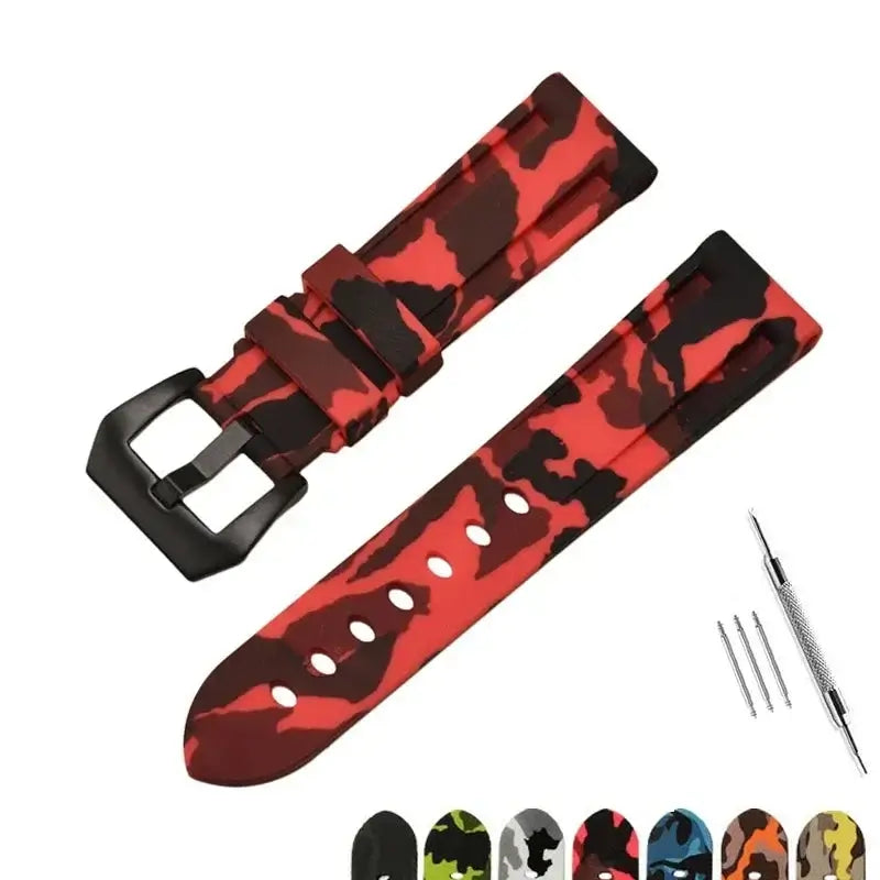 Samsung Galaxy Watch Silicone Band - Soft Waterproof Camo BandsCo Straps