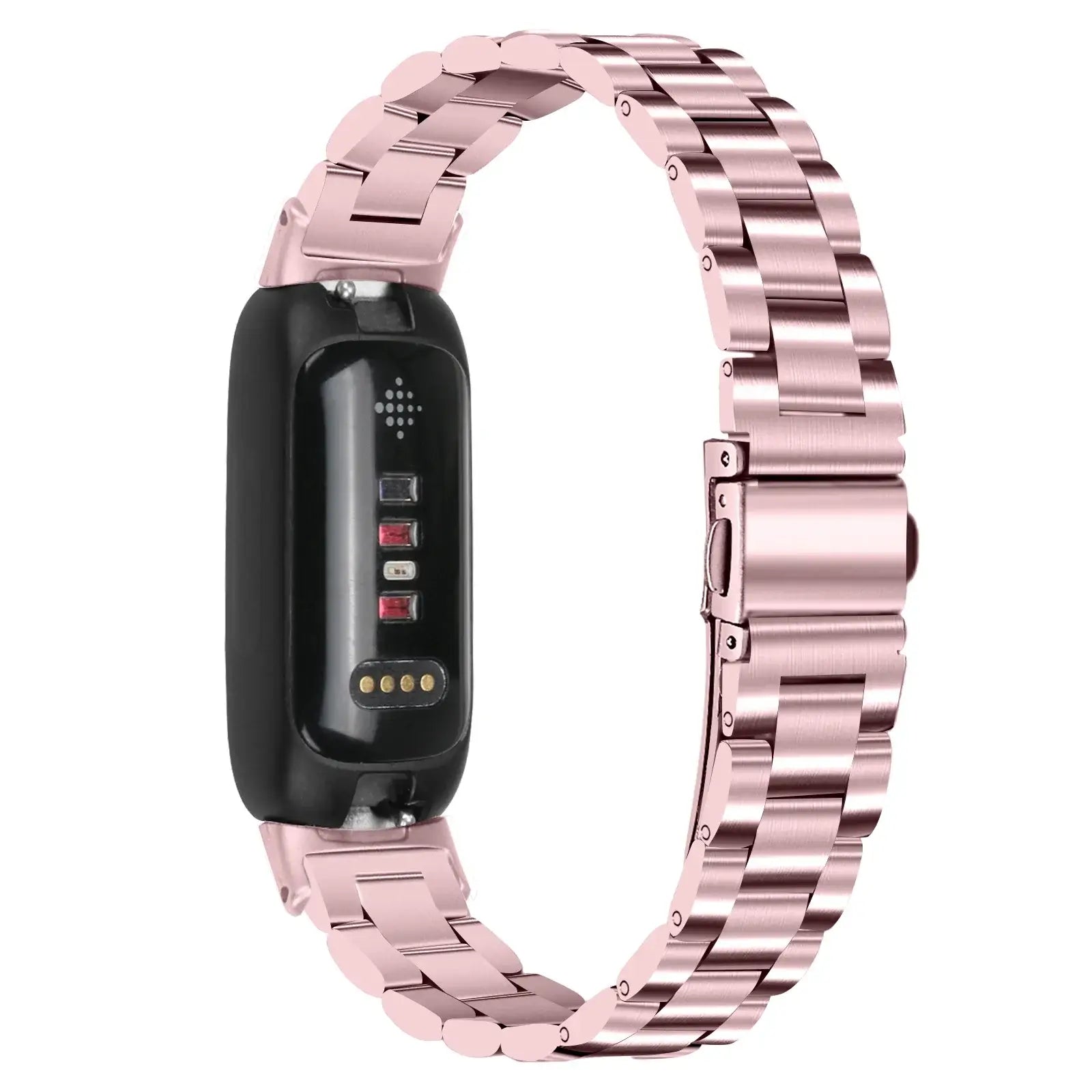Fitbit Inspire 3 Stainless Steel Band – Premium Metal Strap BandsCo Straps