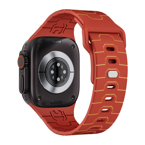 Iron Man Watch Strap Closeup