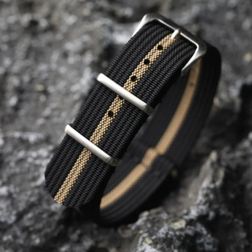 COROS Nylon Ribbed Watch Band for Smartwatch - Unisex Durable Fabric Wristband BandsCo Straps