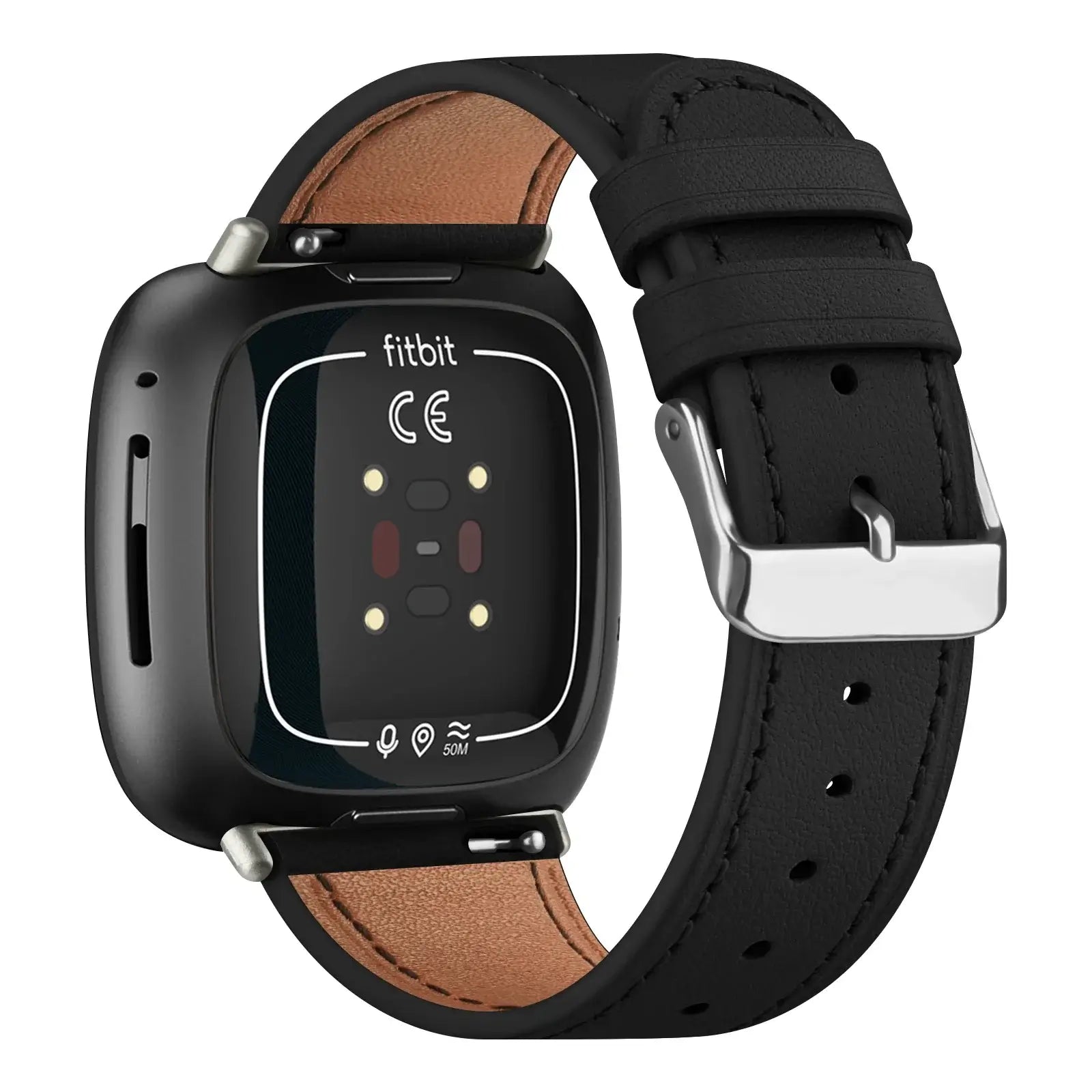 Fitbit Versa & Sense Leather Band - Stylish Durable Design BandsCo Straps