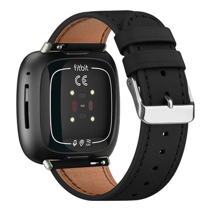 Fitbit Versa & Sense Leather Band - Stylish Durable Design BandsCo Straps