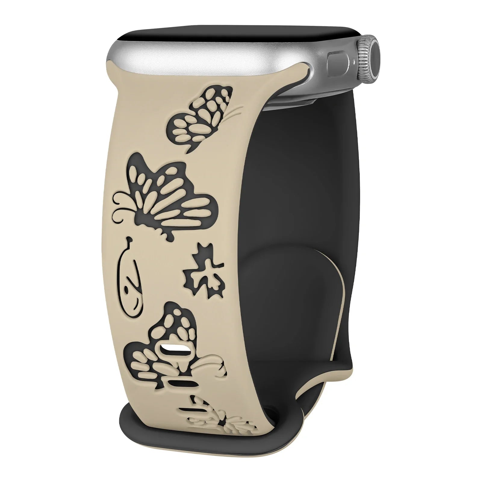 Apple Watch Engraved Silicone Strap - Comfortable Waterproof Band BandsCo Straps