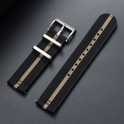 Amazfit Nylon Ribbed Watch Band Quick Release Sport Strap For Smartwatch BandsCo Straps