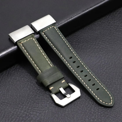 Garmin Genuine Leather Band - Stylish and Durable BandsCo Straps