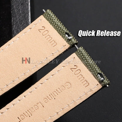 COROS Watch Band Sailcloth Nylon Quick Release Waterproof Strap Universal BandsCo Straps