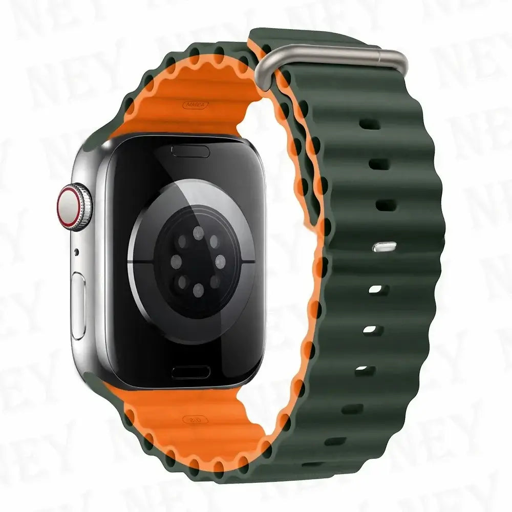 Apple Watch Silicone Strap - Soft Flexible Comfortable Fit BandsCo Straps