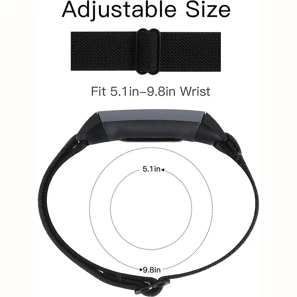 Fitbit Charge 5 6 Nylon Strap - Durable, Breathable, Versatile BandsCo Straps