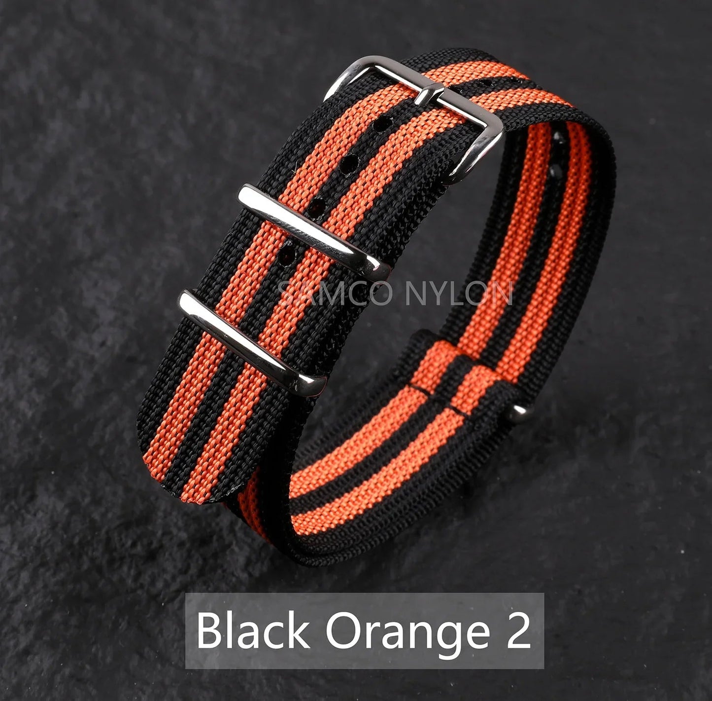 COROS Nylon Ribbed Watch Band For Smartwatch - Military Washable Strap BandsCo Straps