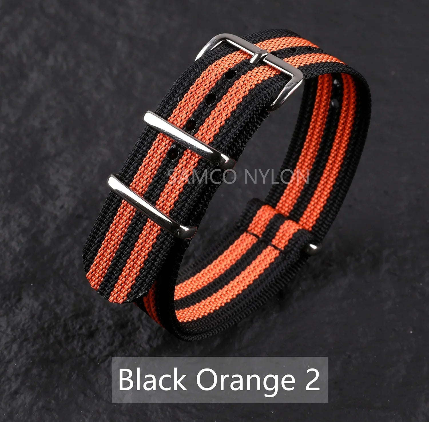 COROS Nylon Ribbed Watch Band For Smartwatch - Military Washable Strap BandsCo Straps