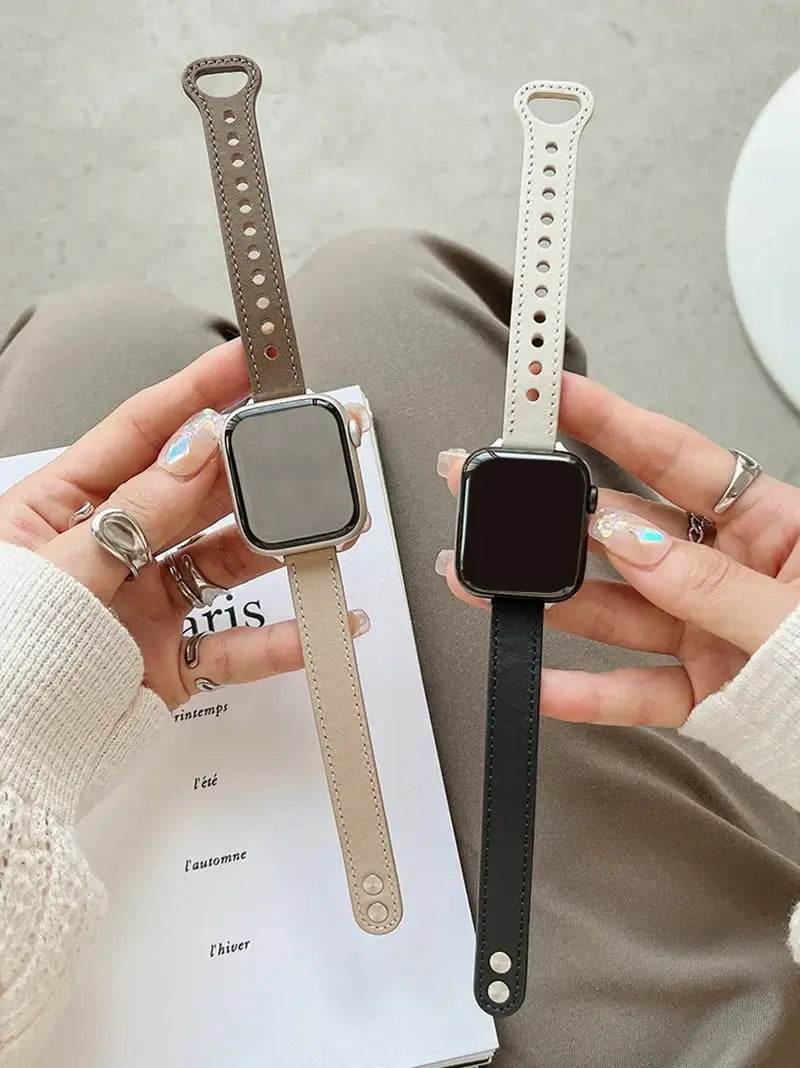 Apple Watch Leather Band - Elegant Durable Strap Options BandsCo Straps