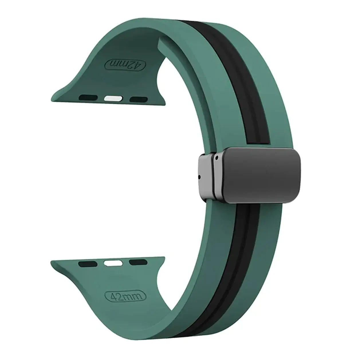 Apple Watch Silicone Strap - Durable Magnetic Closure Design BandsCo Straps
