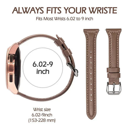 COROS Leather Watch Band Replacement Strap BandsCo Straps