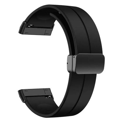Fitbit Versa & Sense Silicone Strap With Magnetic Clasp BandsCo Straps