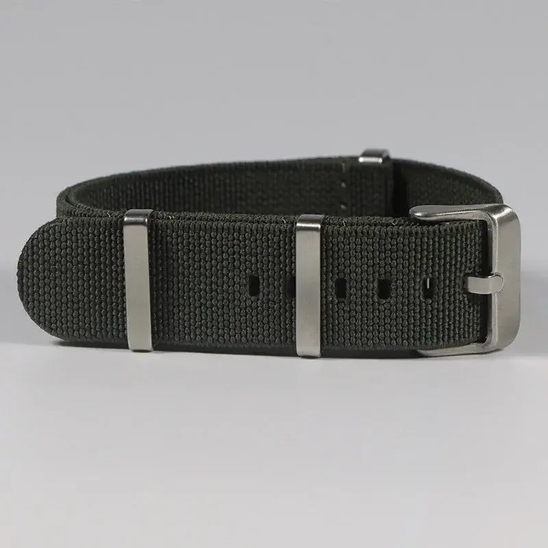 Amazfit Bands Nylon Military Parachute Style Watch Strap Blue Red BandsCo Straps