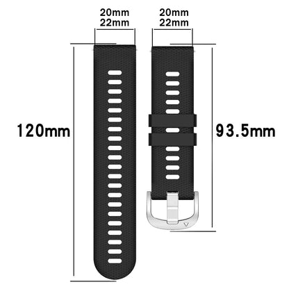 COROS PACE & APEX Textured Silicone Sport Band, Solid & Two-Tone BandsCo Straps