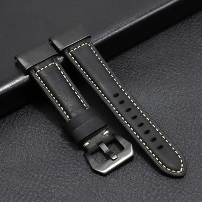 Garmin Genuine Leather Band - Stylish and Durable BandsCo Straps