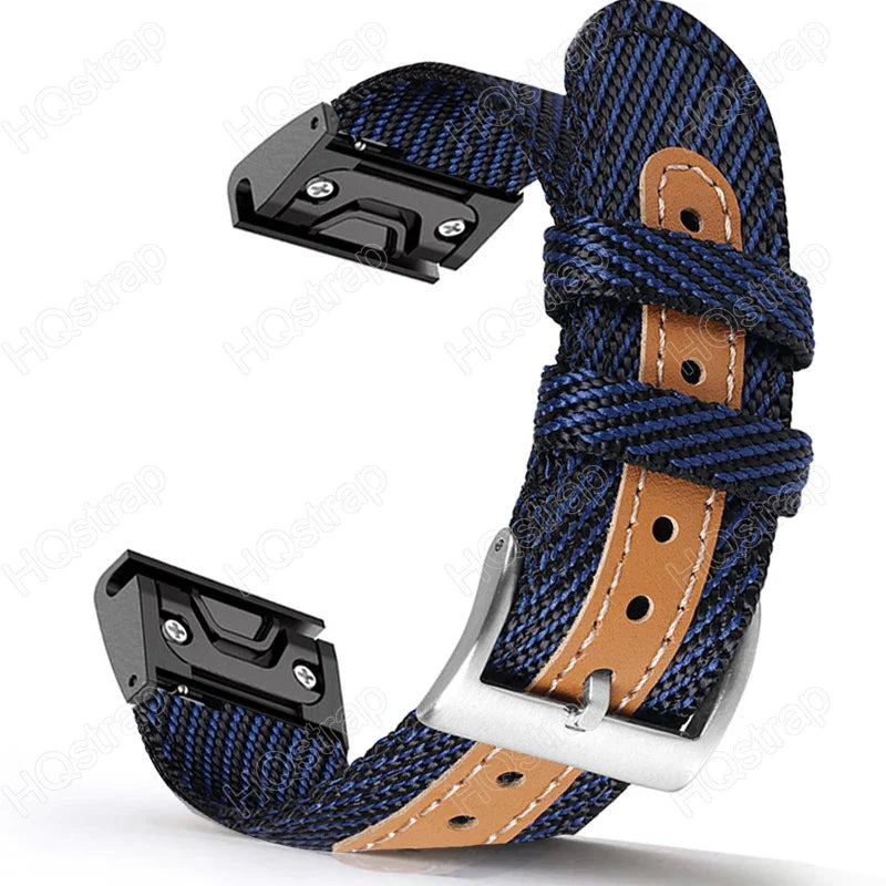 Garmin Sport Nylon Strap - Breathable Comfortable Design BandsCo Straps