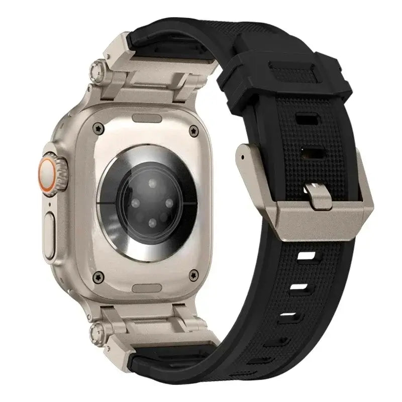 Apple Watch Silicone Metal Band - Premium Durable Strap BandsCo Straps