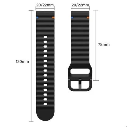 Amazfit Silicone Band for Smartwatch Durable Sport Wrist Strap BandsCo Straps