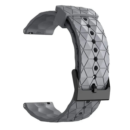 OnePlus Smartwatch Silicone Watch Band Football Pattern Quick Release Straps BandsCo Straps