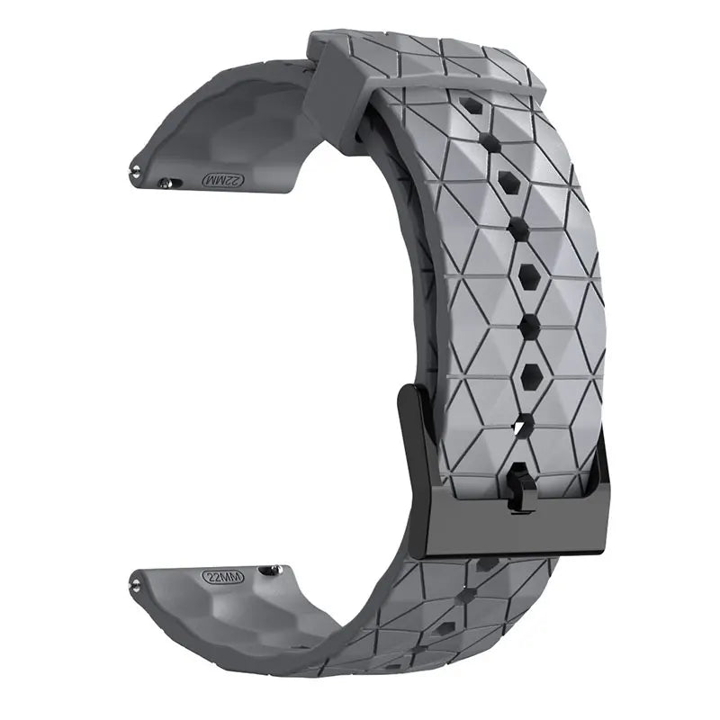 Amazfit Silicone Sport Watch Band Black Waterproof Strap for Everyday Wear BandsCo Straps
