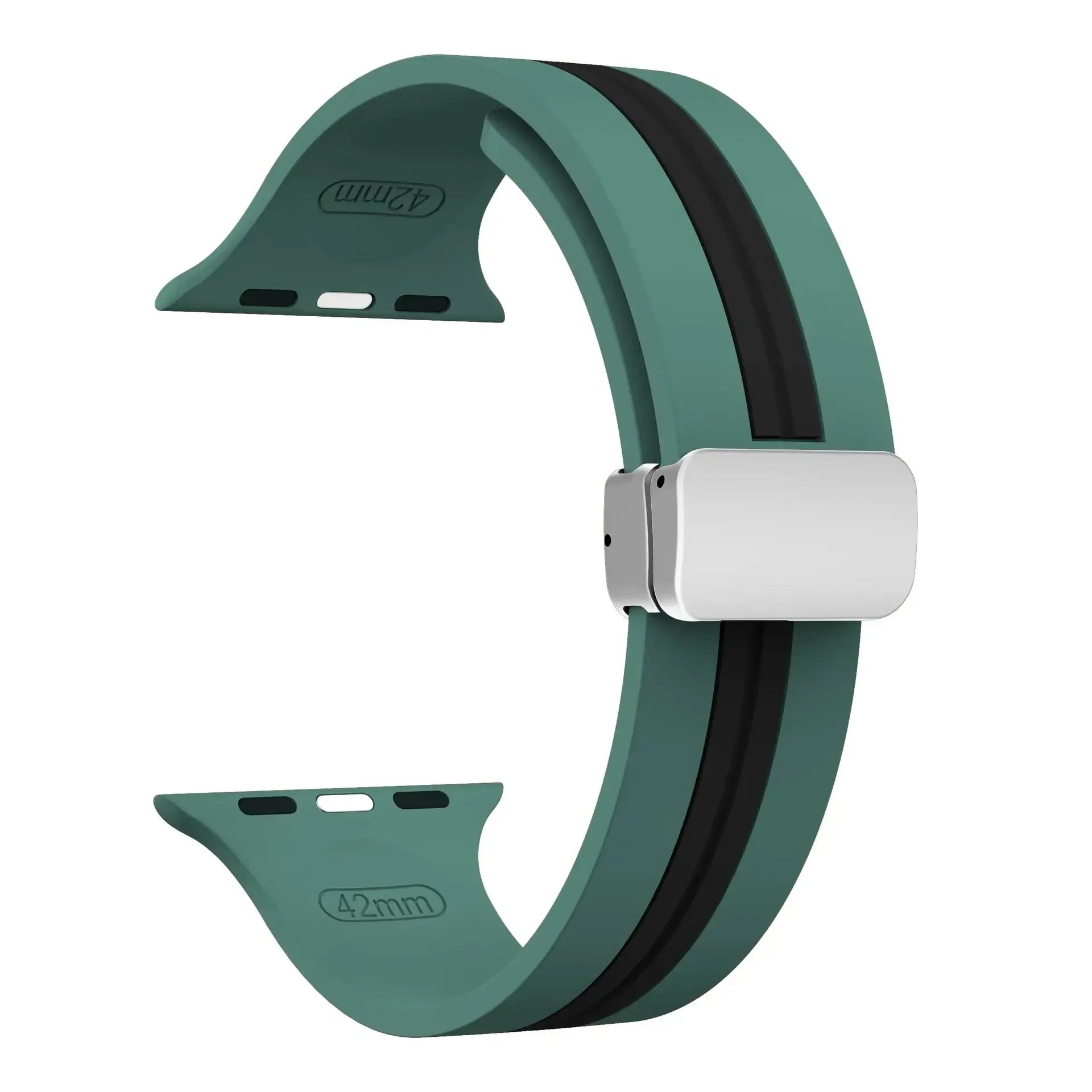 Apple Watch Silicone Strap - Durable Magnetic Closure Design BandsCo Straps