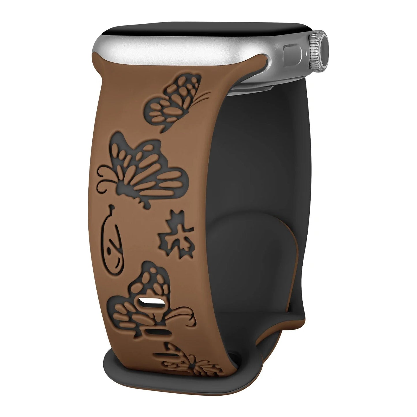 Apple Watch Engraved Silicone Strap - Comfortable Waterproof Band BandsCo Straps