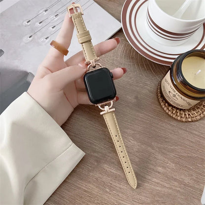 Apple Watch Genuine Leather Strap - Classic Durable Design BandsCo Straps