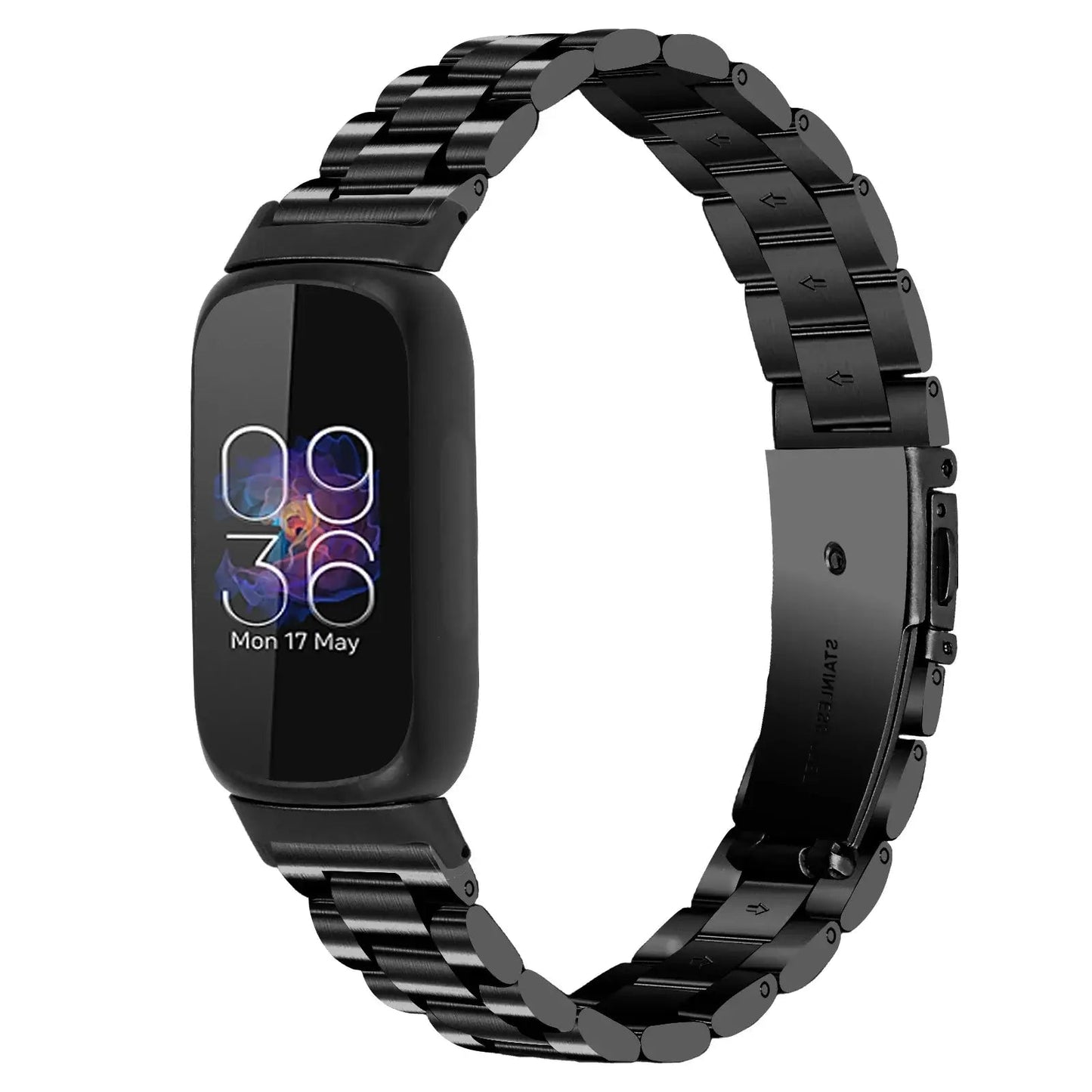 Fitbit Inspire 3 Stainless Steel Band – Premium Metal Strap BandsCo Straps