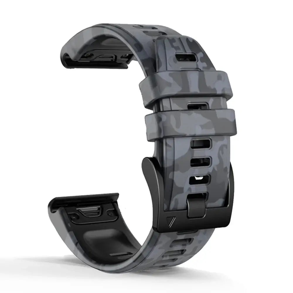 Garmin Silicone Camo Strap - Durable Stylish Design BandsCo Straps