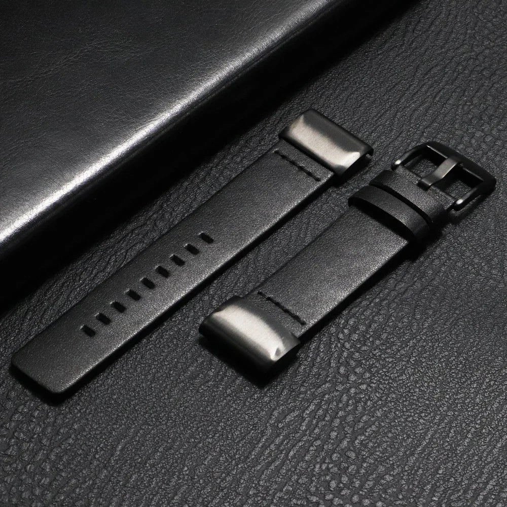 Genuine Leather Garmin Straps - Quickfit BandsCo Straps