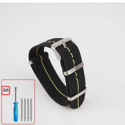 COROS Elastic Nylon Watch Band - Washable Waterproof Strap For Outdoors BandsCo Straps