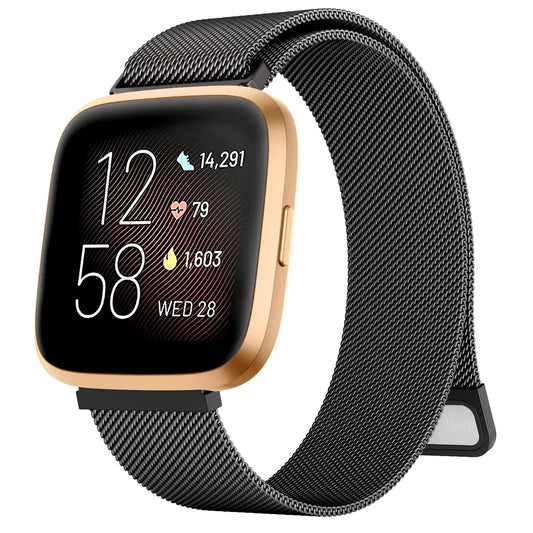 Fitbit Versa & Sense Metal Band - Premium Steel Strap BandsCo Straps