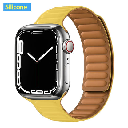 Apple Watch Leather Band - Premium Magnetic Loop Strap BandsCo Straps
