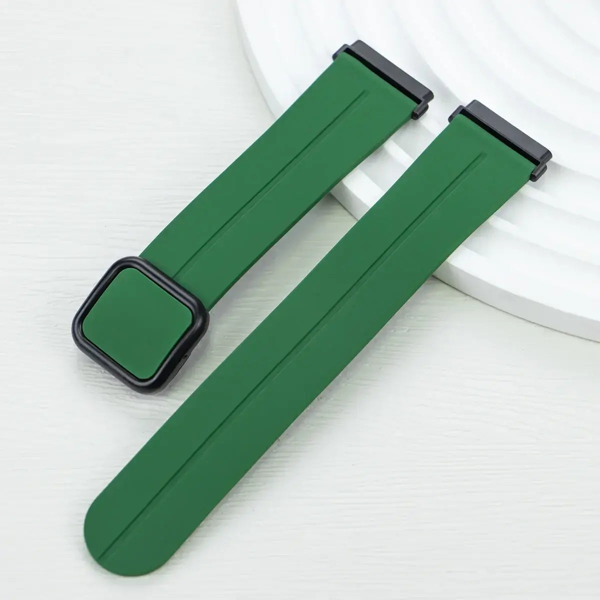 Fitbit Versa & Sense Silicone Band - Waterproof & Magnetic BandsCo Straps