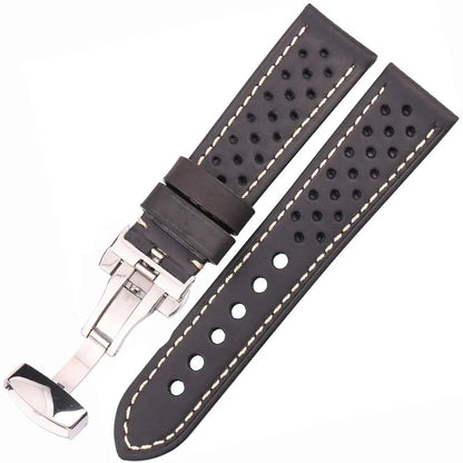 Ticwatch Leather Band - Breathable Design for Comfort BandsCo Straps