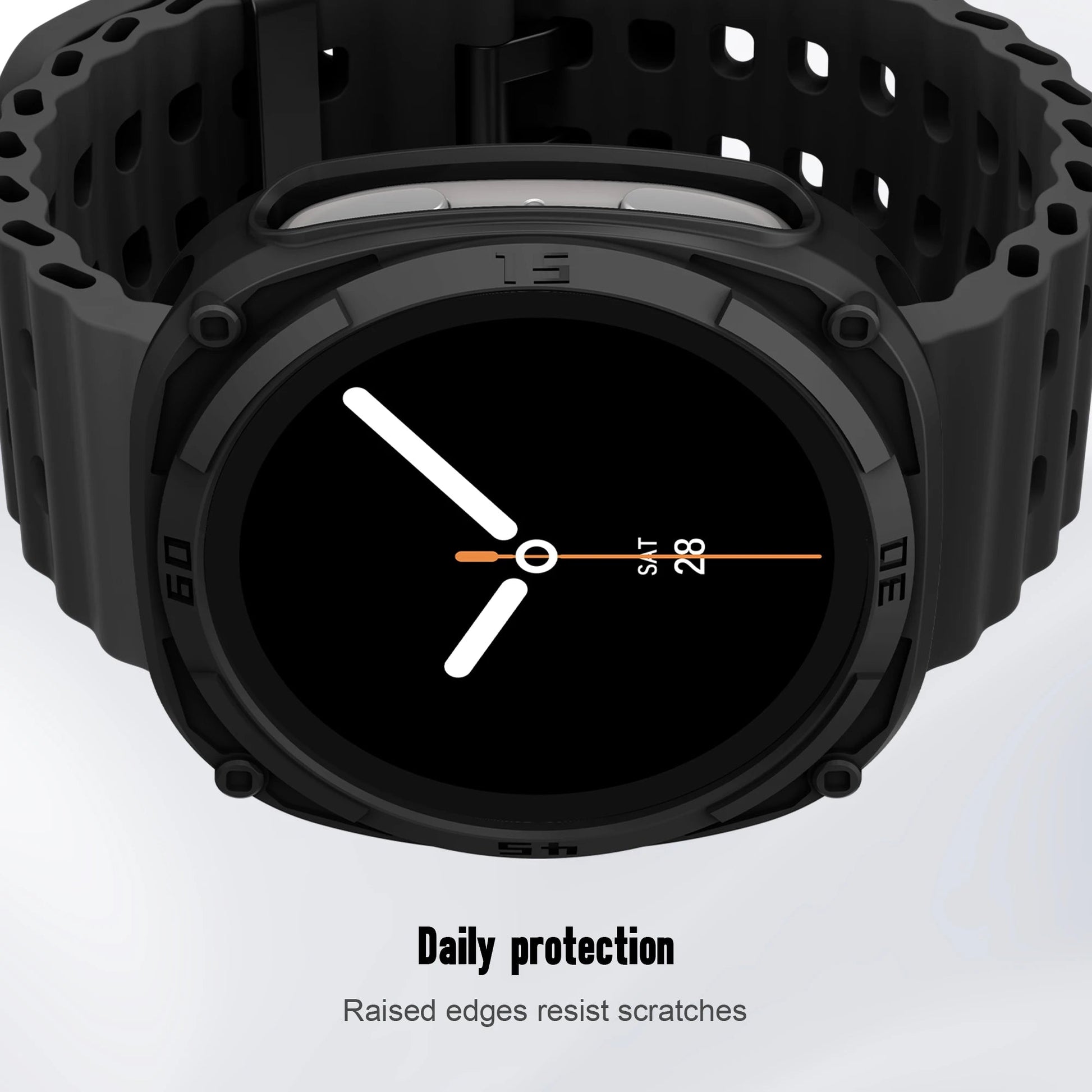 Galaxy Watch 8 Case 44mm/40mm – Protective PC Bumper Shell Wristwatchstraps.co