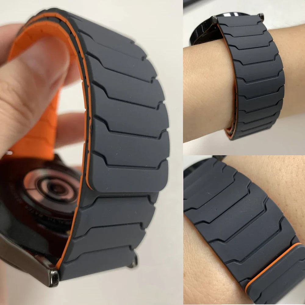 COROS Silicone Magnetic Watch Band Unisex Loop Strap for COROS Smartwatch BandsCo Straps