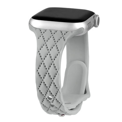 Apple Watch Silicone Strap - Slim Engraved Comfort Fit BandsCo Straps