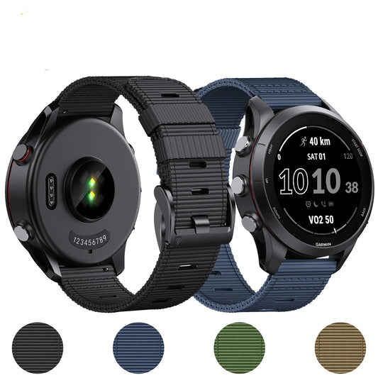 Motorola Moto Smartwatch Nylon Loop Sport Watch Band Strap Bracelet BandsCo Straps