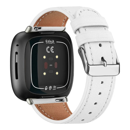 Fitbit Versa & Sense Leather Band - Premium Classic Design BandsCo Straps