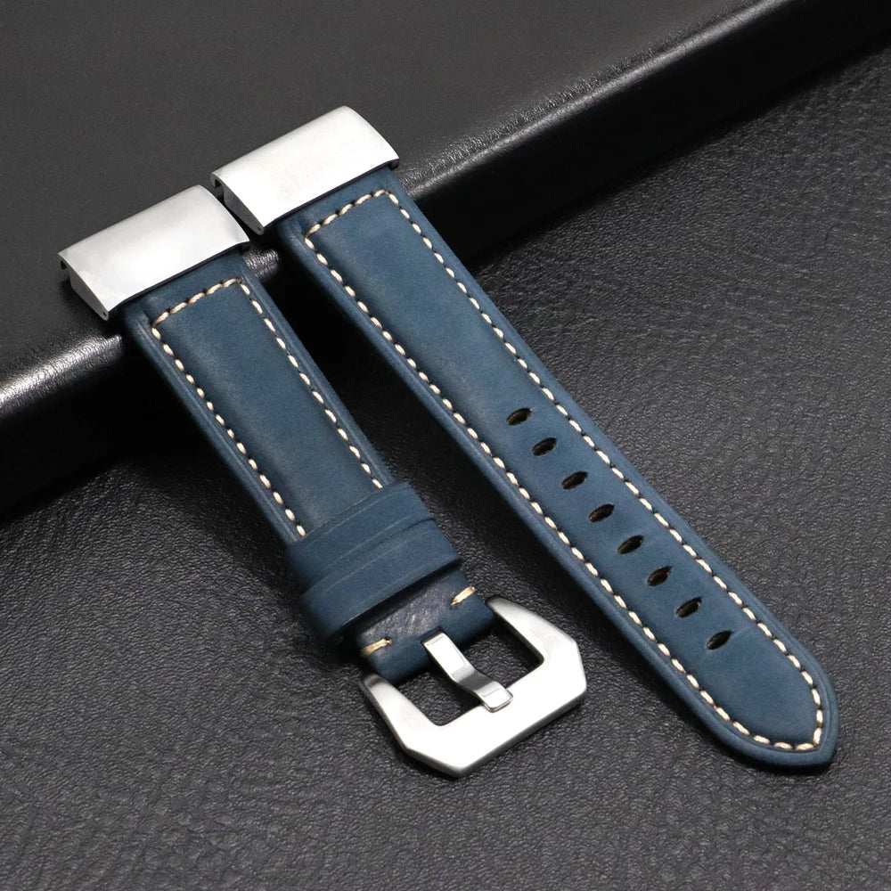 Garmin Genuine Leather Band - Stylish and Durable BandsCo Straps