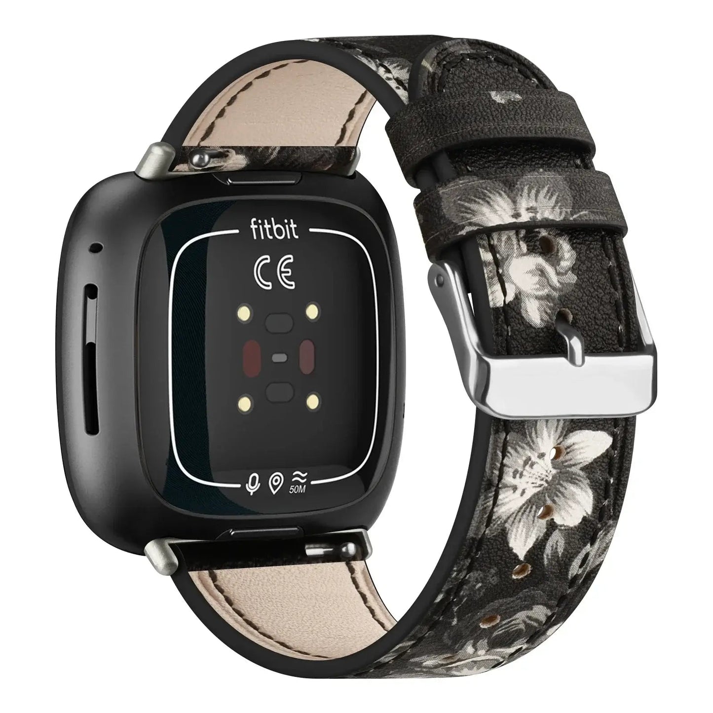 Fitbit Versa & Sense Leather Band - Premium Classic Design BandsCo Straps