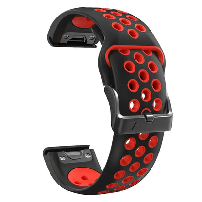 Garmin Silicone Band - Breathable QuickFit Sports Strap BandsCo Straps