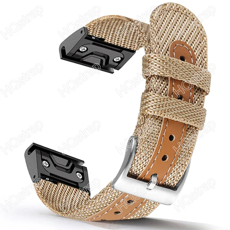 Garmin Sport Nylon Strap - Breathable Comfortable Design BandsCo Straps