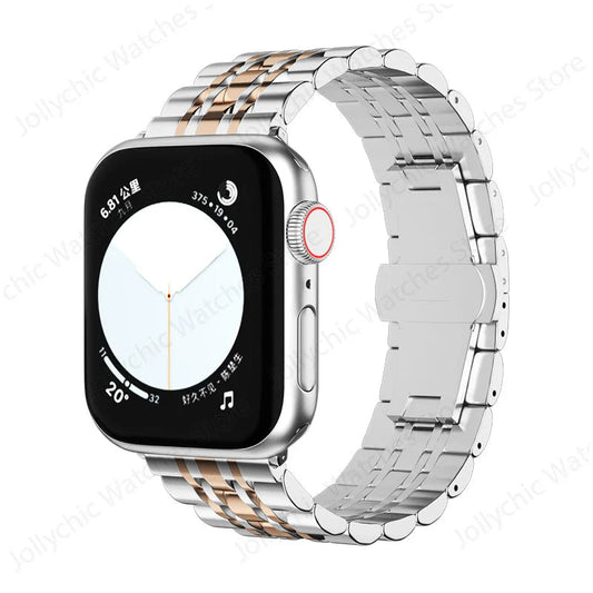 Apple Watch Stainless Steel Band - Elegant, Durable Design BandsCo Straps