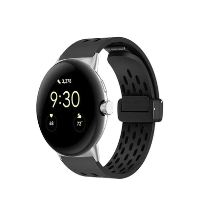 Google Pixel Silicone Band - Breathable With Magnetic Clasp BandsCo Straps