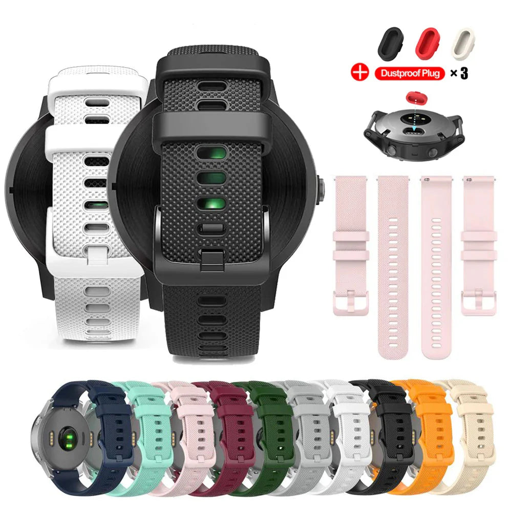 COROS Silicone Watch Band Quick Release Strap for Smartwatch BandsCo Straps