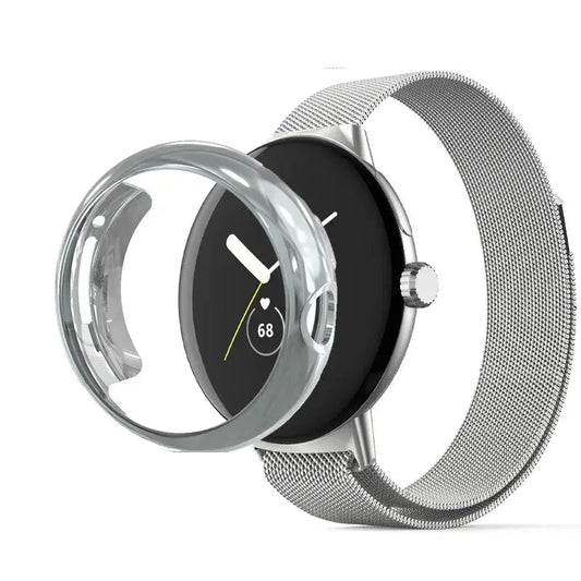 Google Pixel Stainless Steel Band and Case - Premium Design BandsCo Straps